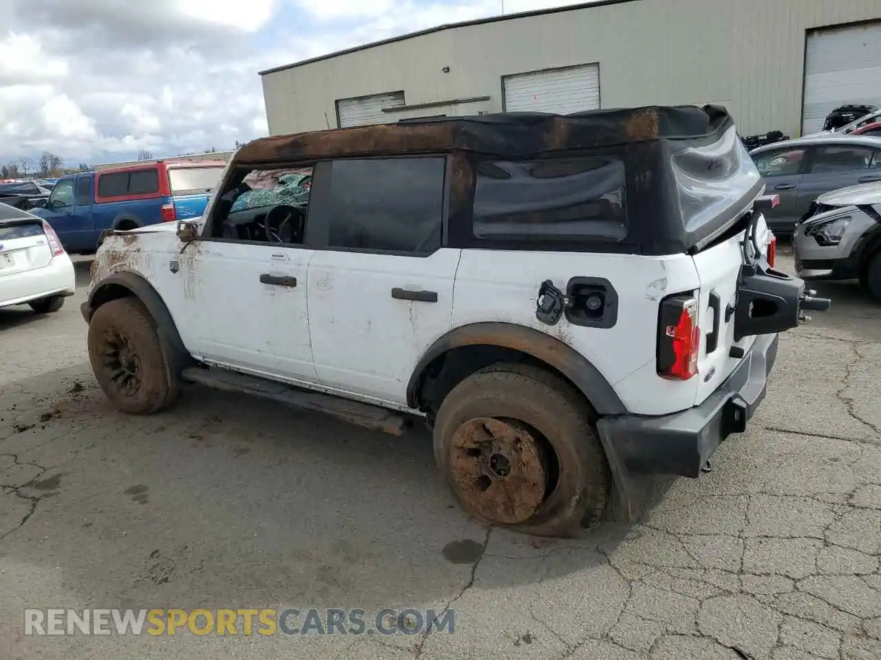 2 Photograph of a damaged car 1FMEE5BP0PLB59328 FORD BRONCO 2023