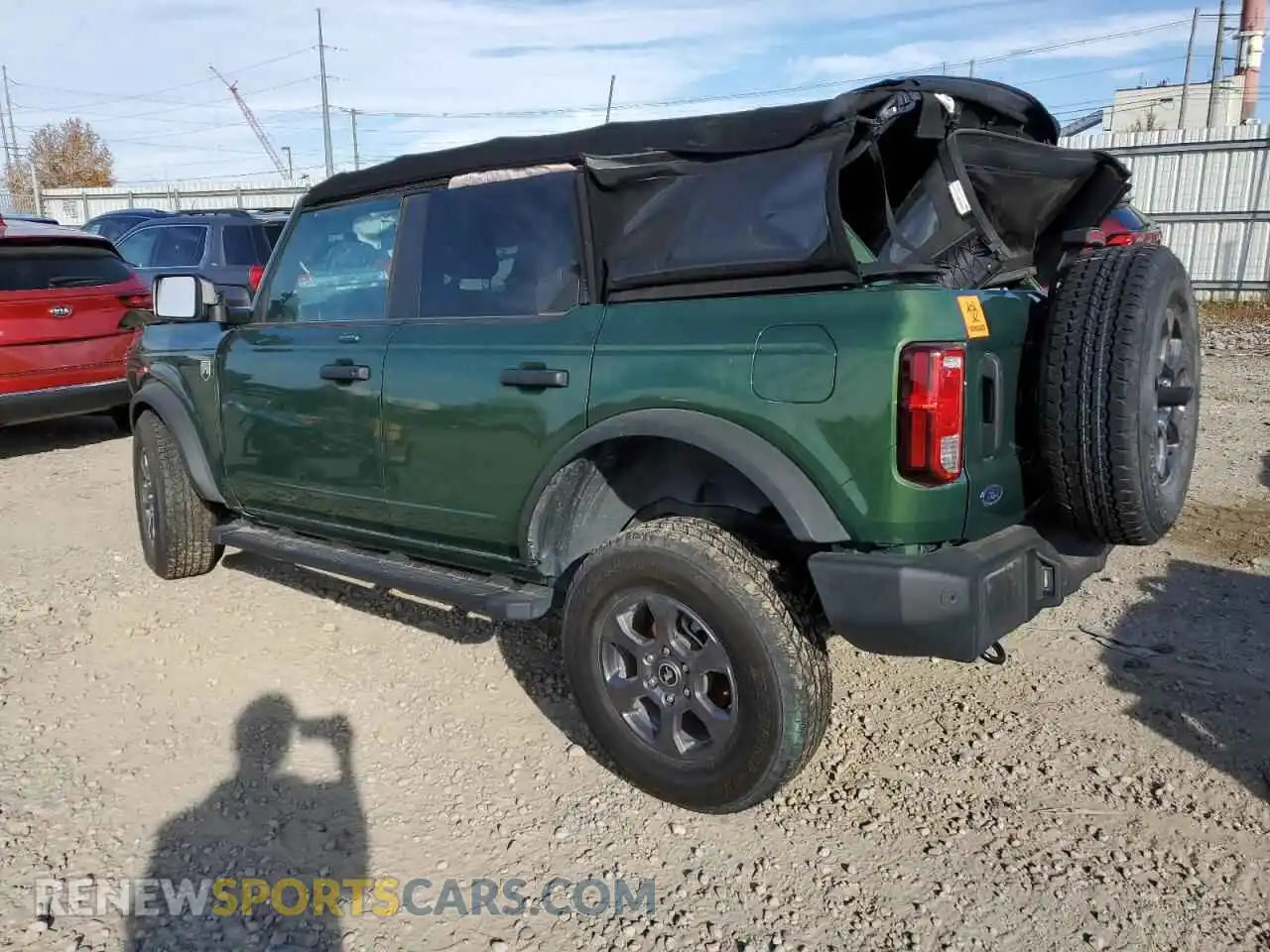 2 Photograph of a damaged car 1FMEE5BP1PLA89080 FORD BRONCO 2023