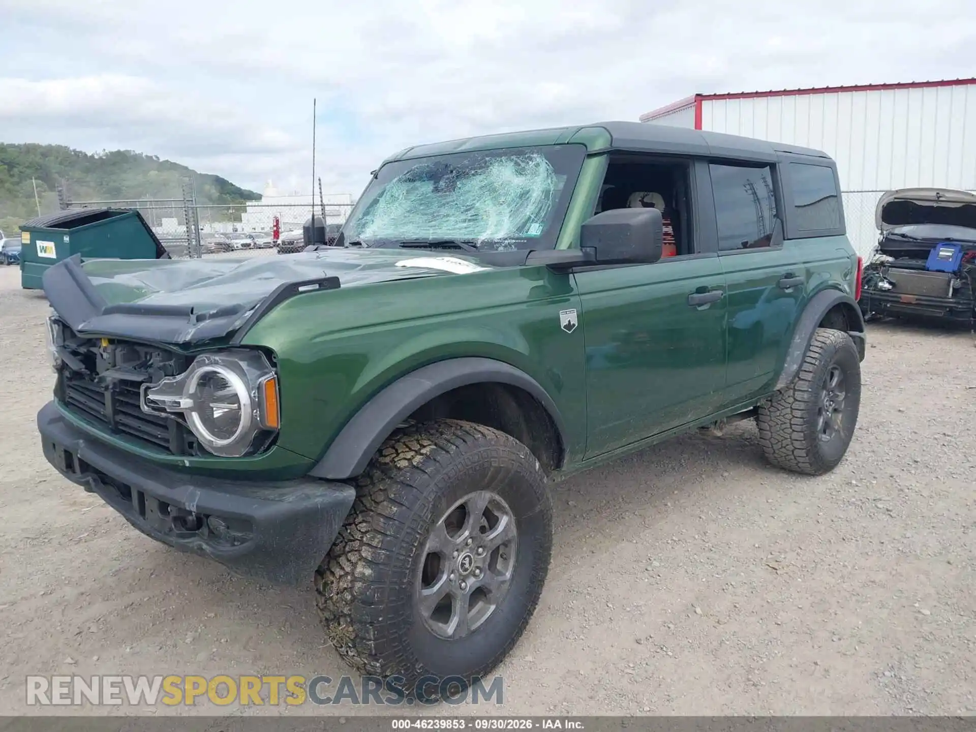 2 Photograph of a damaged car 1FMEE5BP1PLB67213 FORD BRONCO 2023