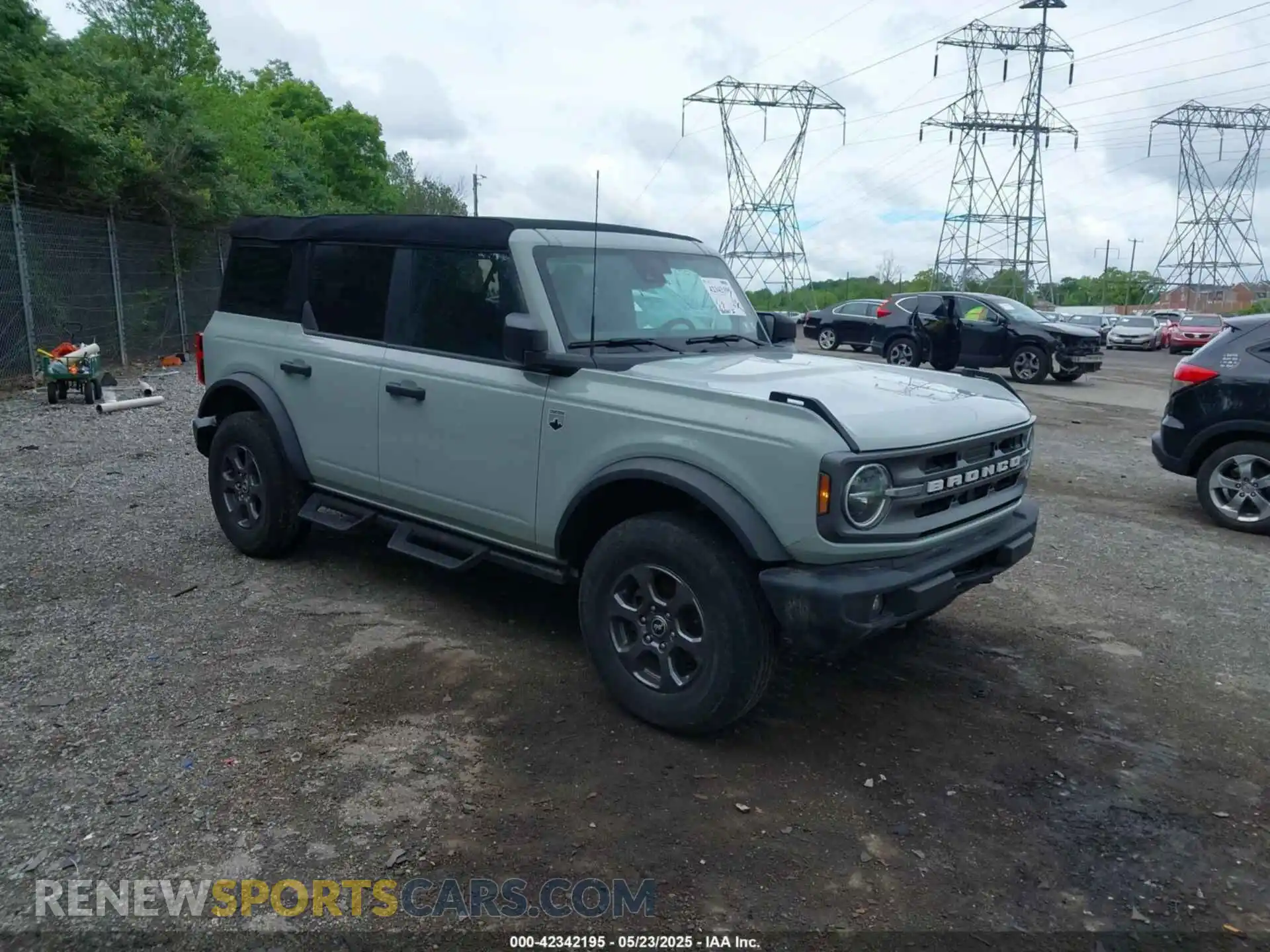 1 Photograph of a damaged car 1FMEE5BP2PLB15668 FORD BRONCO 2023
