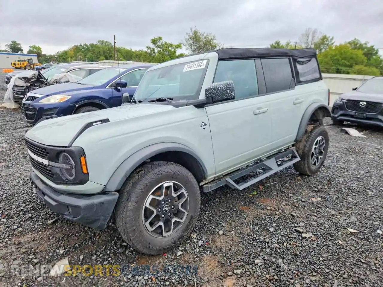 1 Photograph of a damaged car 1FMEE5BP2PLC08223 FORD BRONCO 2023