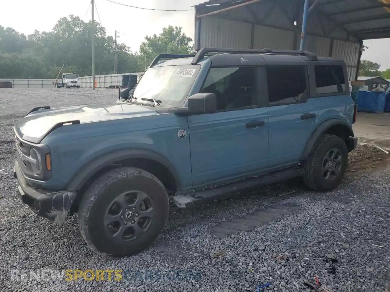 1 Photograph of a damaged car 1FMEE5BP4PLB37266 FORD BRONCO 2023