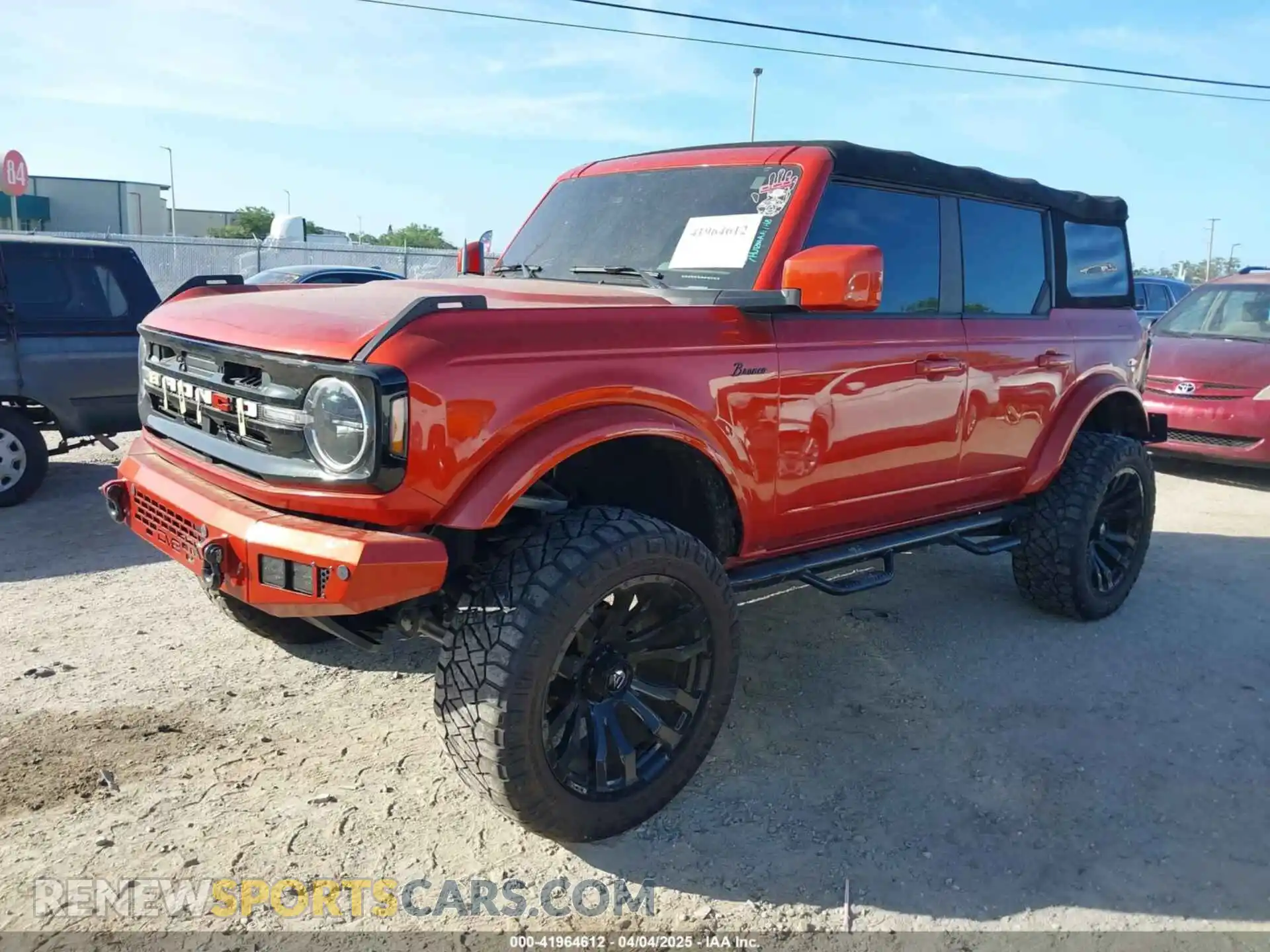 2 Photograph of a damaged car 1FMEE5BP6PLB00140 FORD BRONCO 2023