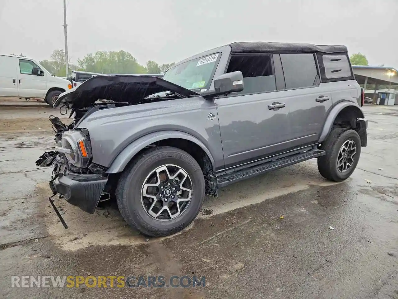 1 Photograph of a damaged car 1FMEE5BP8PLB68505 FORD BRONCO 2023