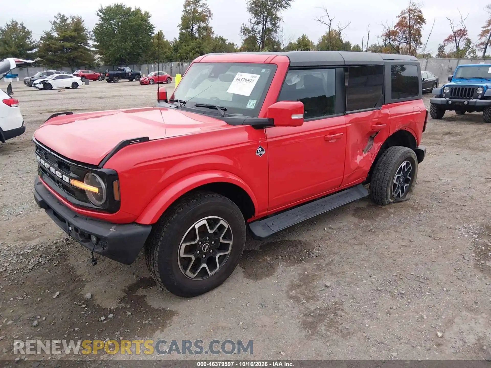 2 Photograph of a damaged car 1FMEE5BPXPLB96791 FORD BRONCO 2023