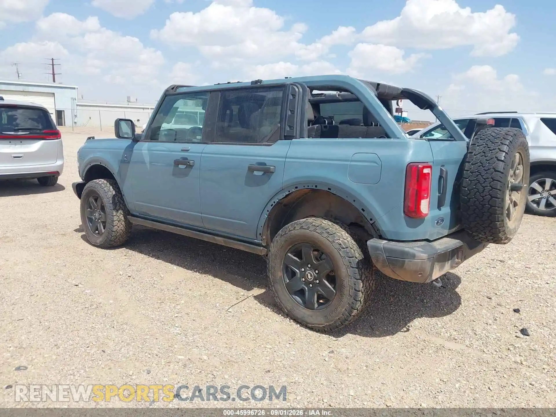 3 fotografías del automóvil dañado 1FMEE5DH1PLB07616 FORD BRONCO 2023