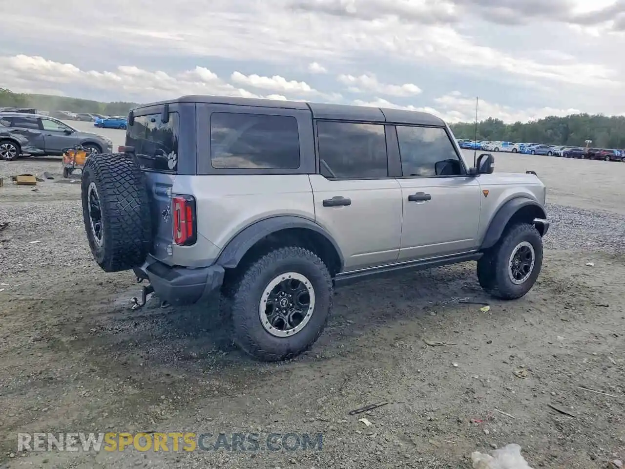 3 Photograph of a damaged car 1FMEE5DH2PLB16244 FORD BRONCO 2023