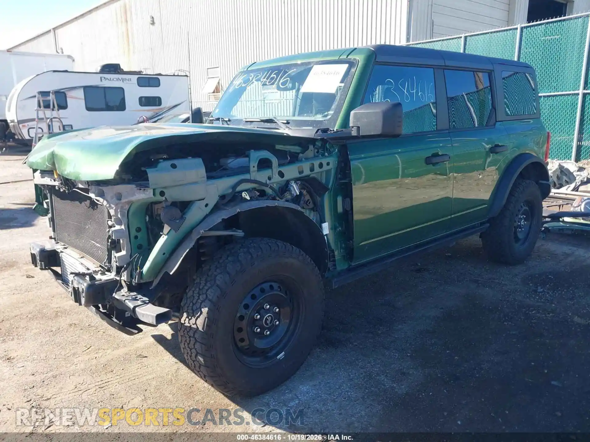 2 Фотография поврежденного автомобиля 1FMEE5DH8PLC13500 FORD BRONCO 2023