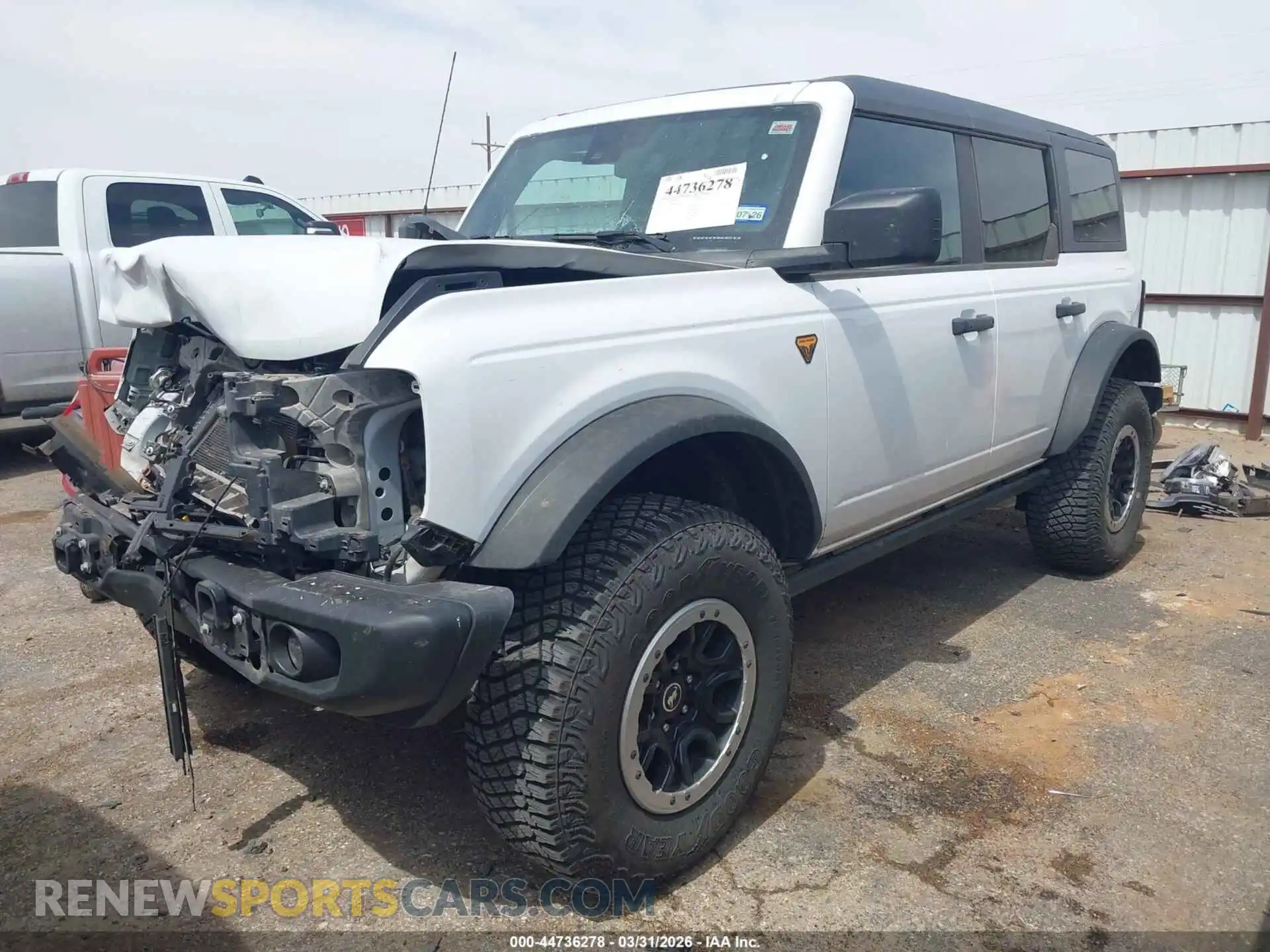 2 Photograph of a damaged car 1FMEE5DHXPLB67393 FORD BRONCO 2023