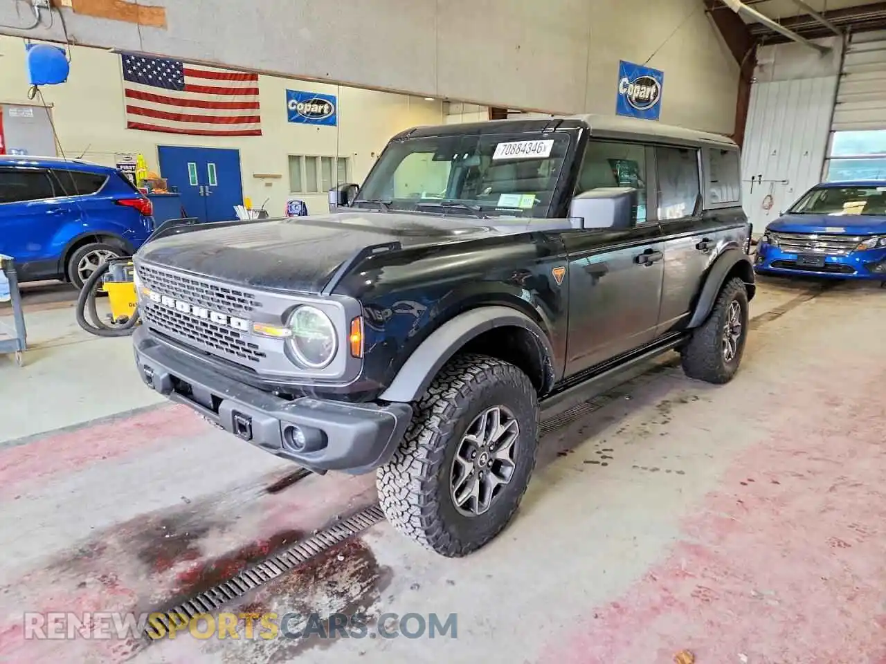 1 Photograph of a damaged car 1FMEE5DP0PLB20140 FORD BRONCO 2023