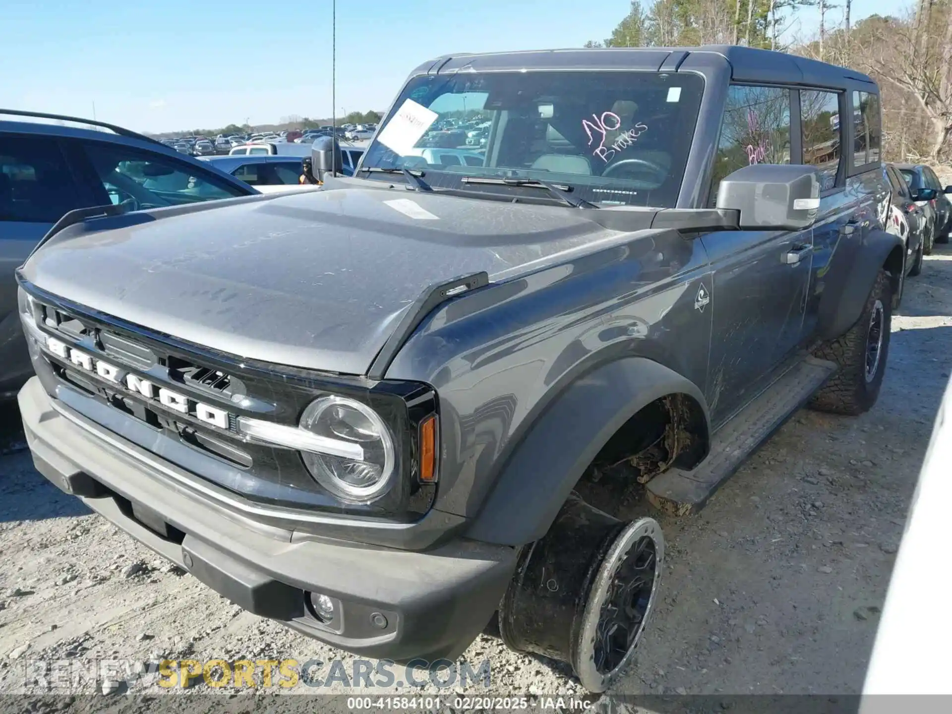 2 Photograph of a damaged car 1FMEE5DP1PLB40946 FORD BRONCO 2023