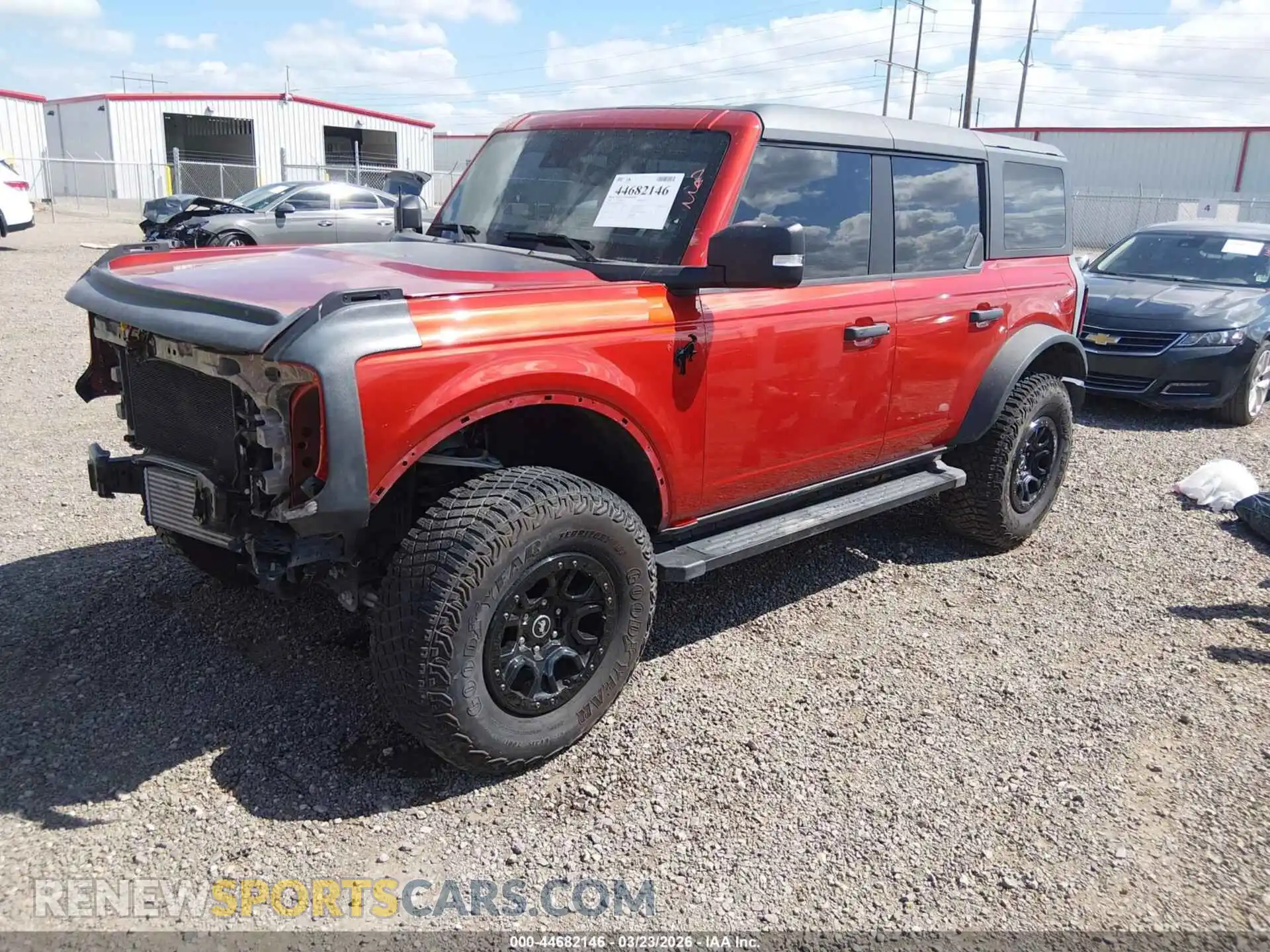 2 Photograph of a damaged car 1FMEE5DP3PLA94729 FORD BRONCO 2023
