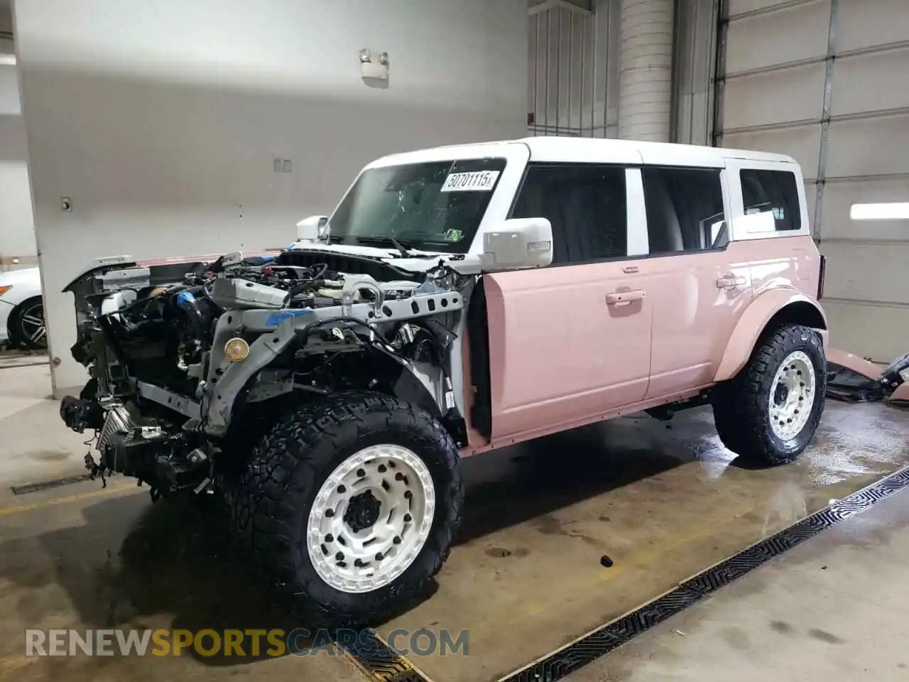 1 Photograph of a damaged car 1FMEE5DP3PLB07107 FORD BRONCO 2023