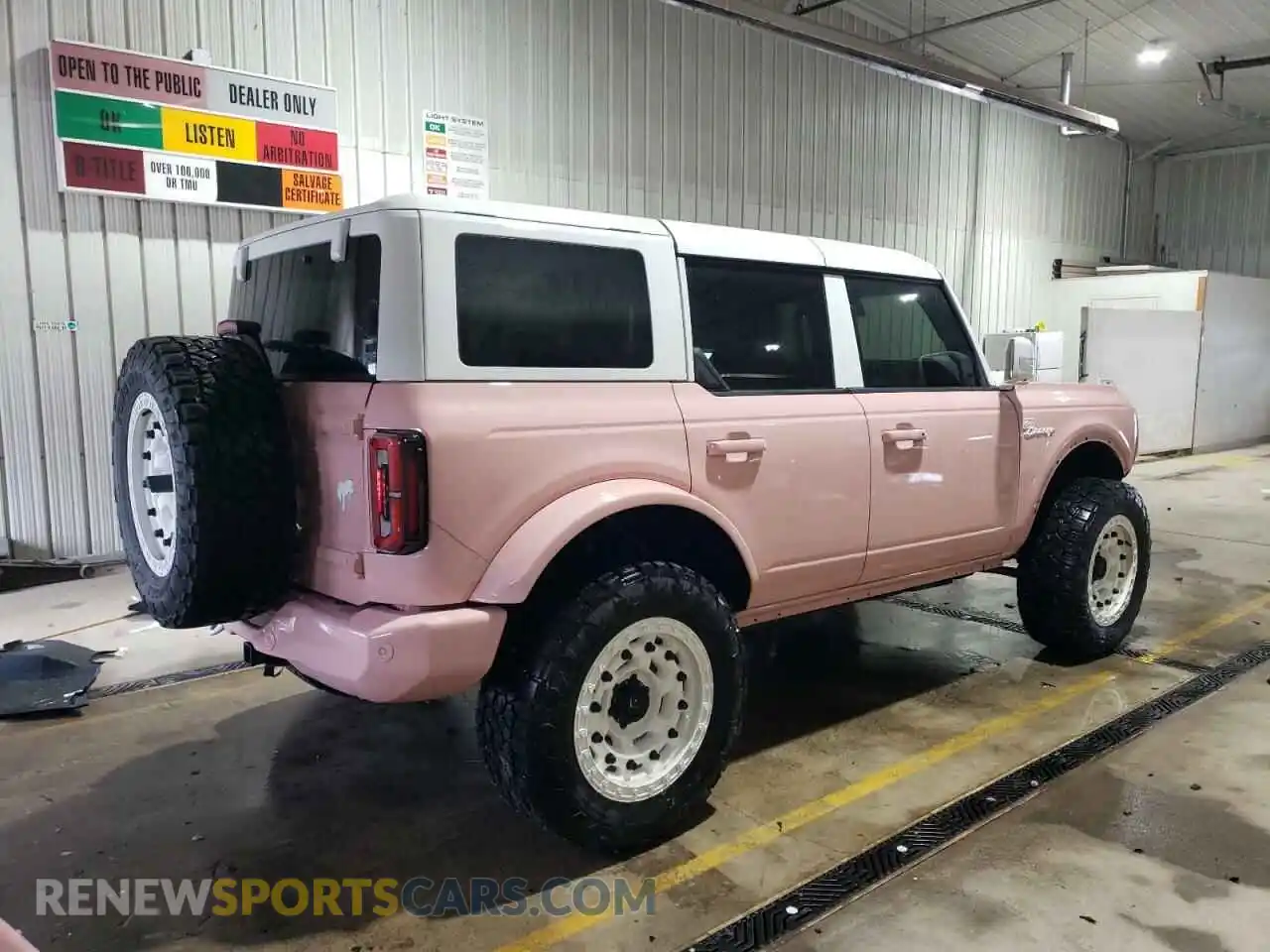 3 Photograph of a damaged car 1FMEE5DP3PLB07107 FORD BRONCO 2023