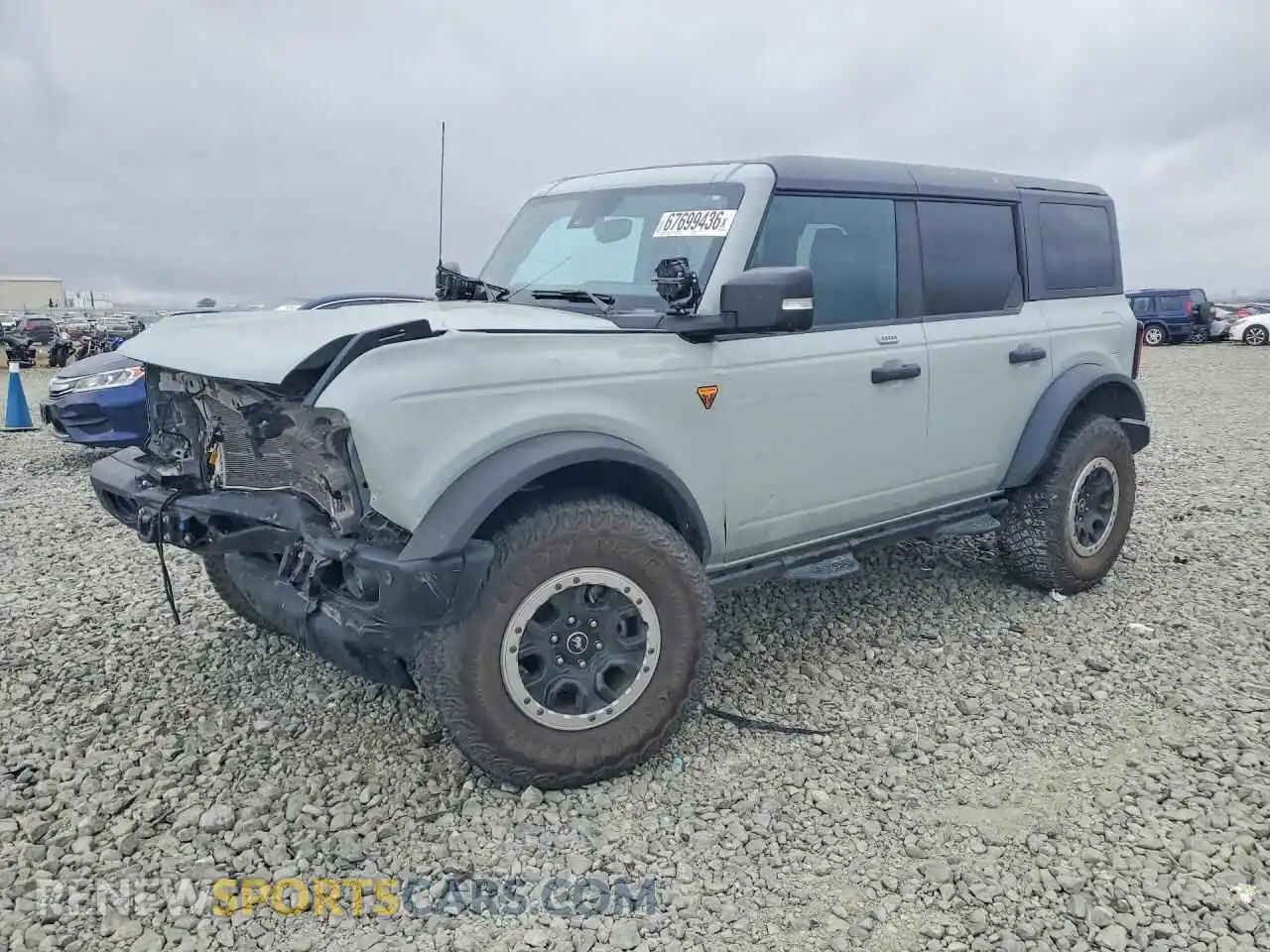 1 fotografías del automóvil dañado 1FMEE5DP3PLB08161 FORD BRONCO 2023