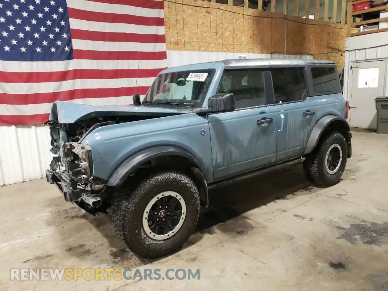 1 fotografías del automóvil dañado 1FMEE5DP4PLB41444 FORD BRONCO 2023
