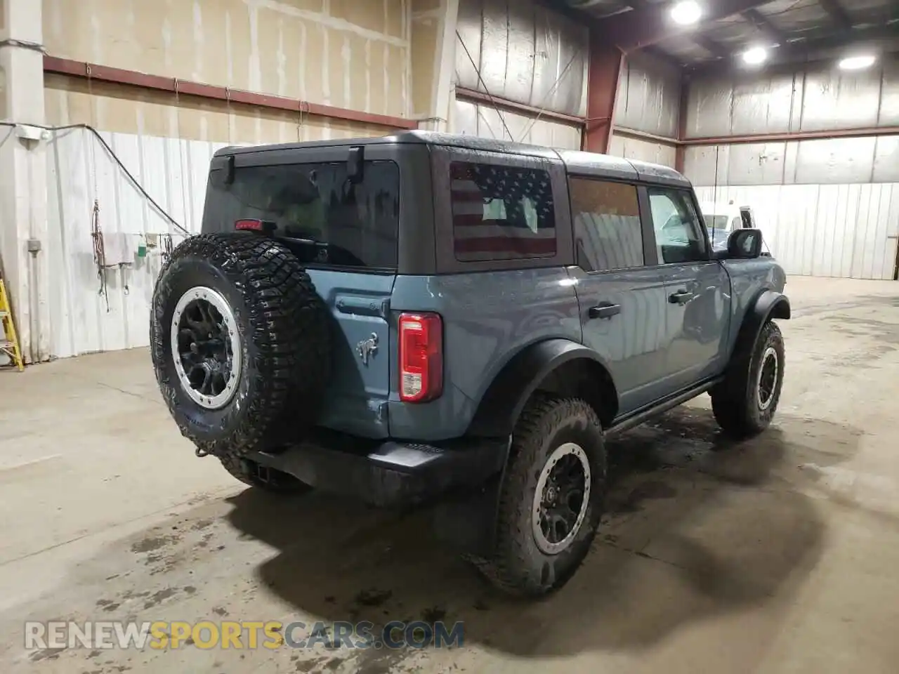 3 fotografías del automóvil dañado 1FMEE5DP4PLB41444 FORD BRONCO 2023