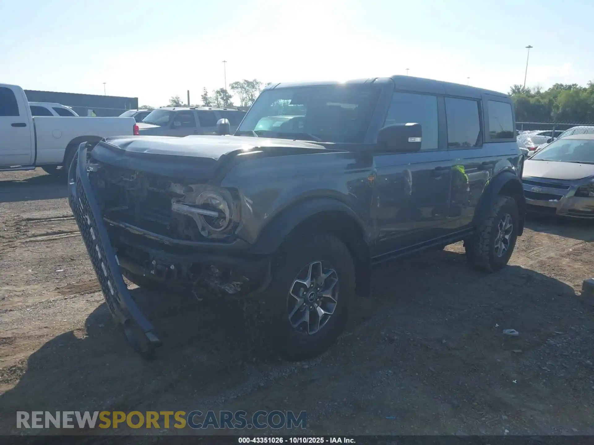 2 Photograph of a damaged car 1FMEE5DP4PLB50581 FORD BRONCO 2023