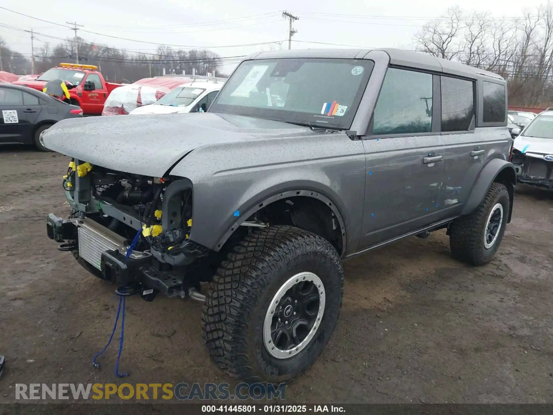 2 Photograph of a damaged car 1FMEE5DP4PLB54095 FORD BRONCO 2023