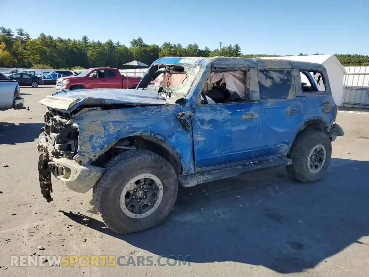 1 Photograph of a damaged car 1FMEE5DP4PLB61547 FORD BRONCO 2023