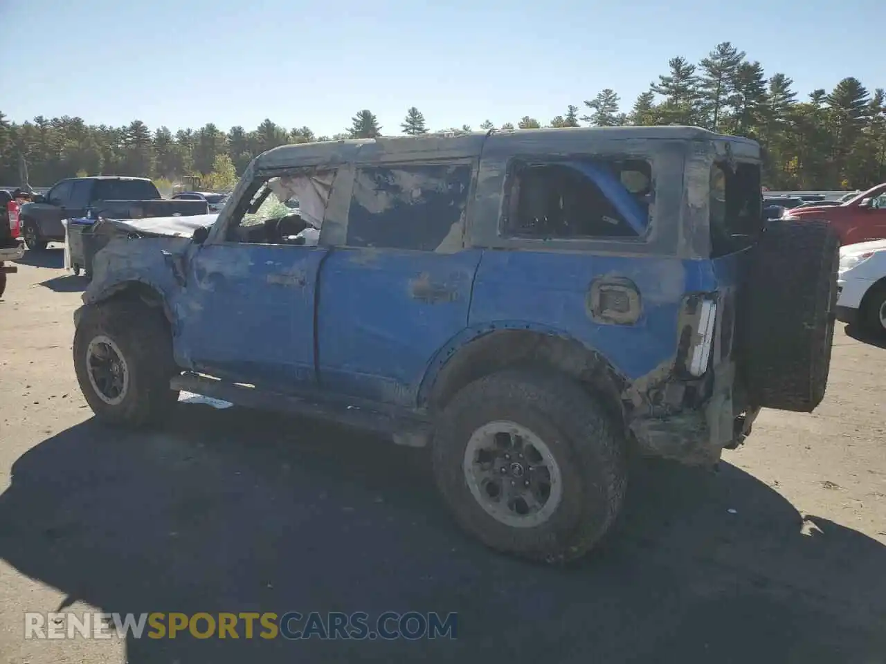 2 Photograph of a damaged car 1FMEE5DP4PLB61547 FORD BRONCO 2023
