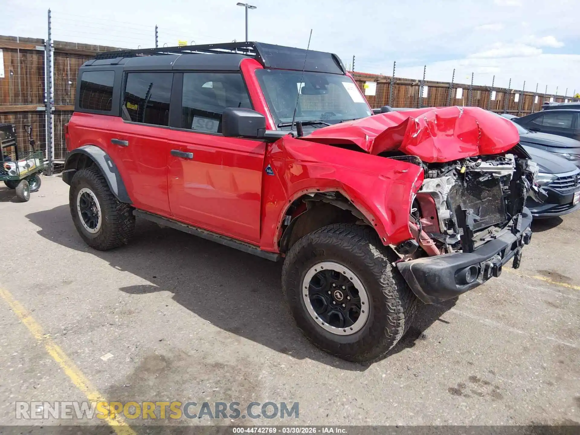 1 Photograph of a damaged car 1FMEE5DP4PLC08222 FORD BRONCO 2023