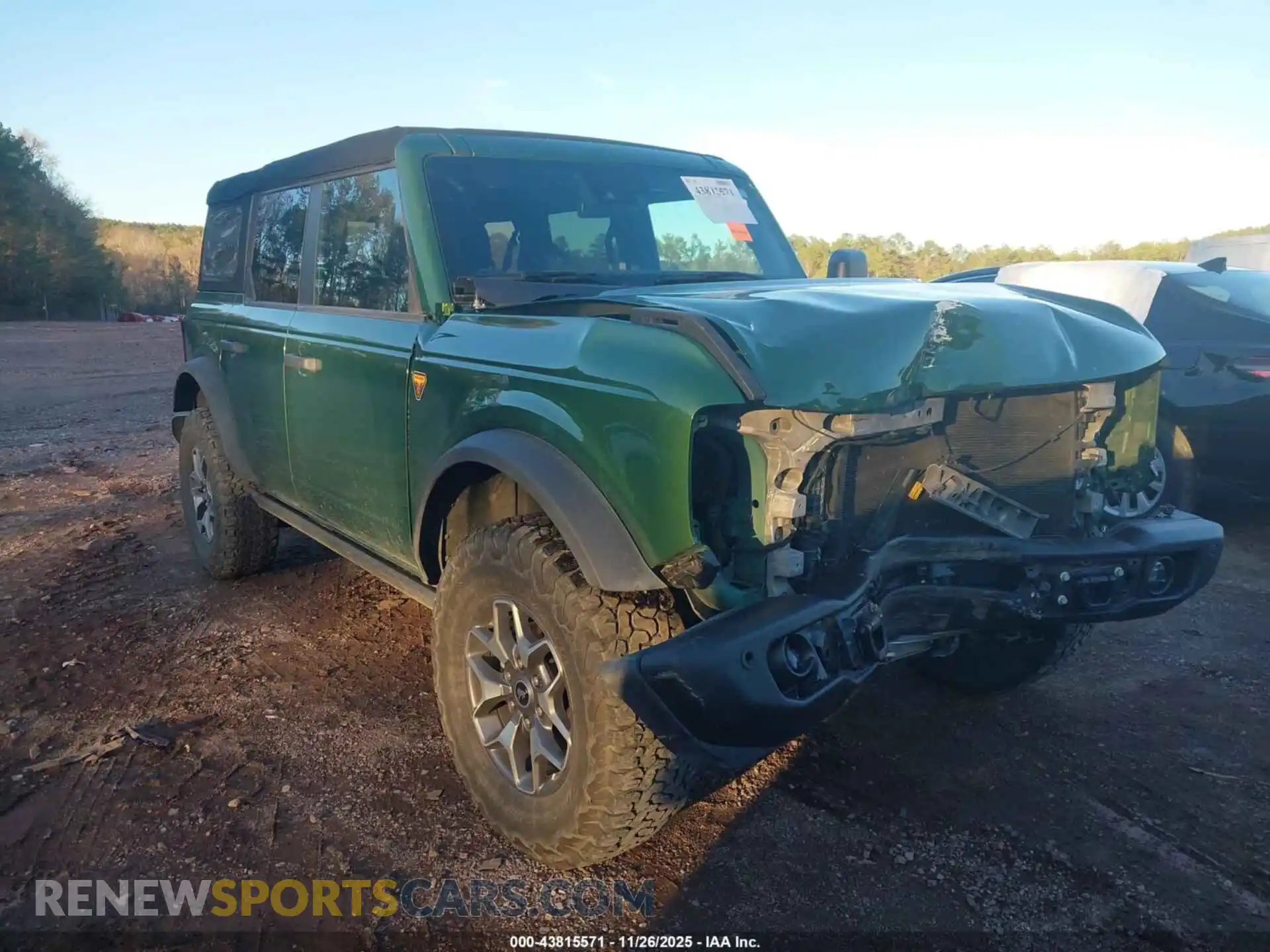 1 Photograph of a damaged car 1FMEE5DP5PLB39170 FORD BRONCO 2023