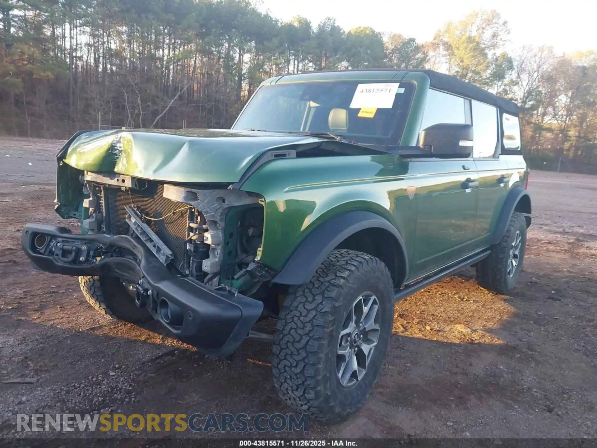 2 Photograph of a damaged car 1FMEE5DP5PLB39170 FORD BRONCO 2023