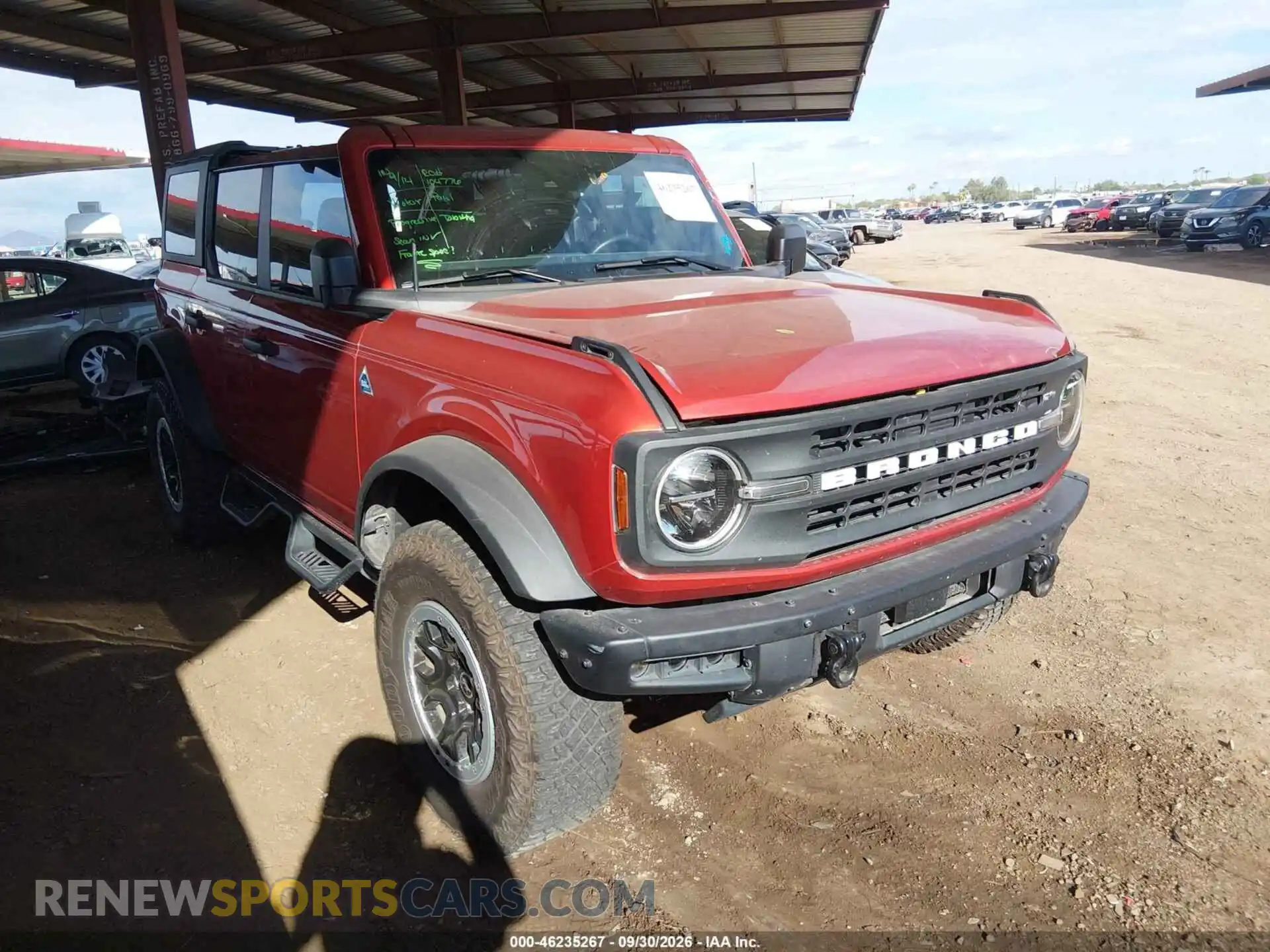 1 fotografías del automóvil dañado 1FMEE5DP5PLC14661 FORD BRONCO 2023