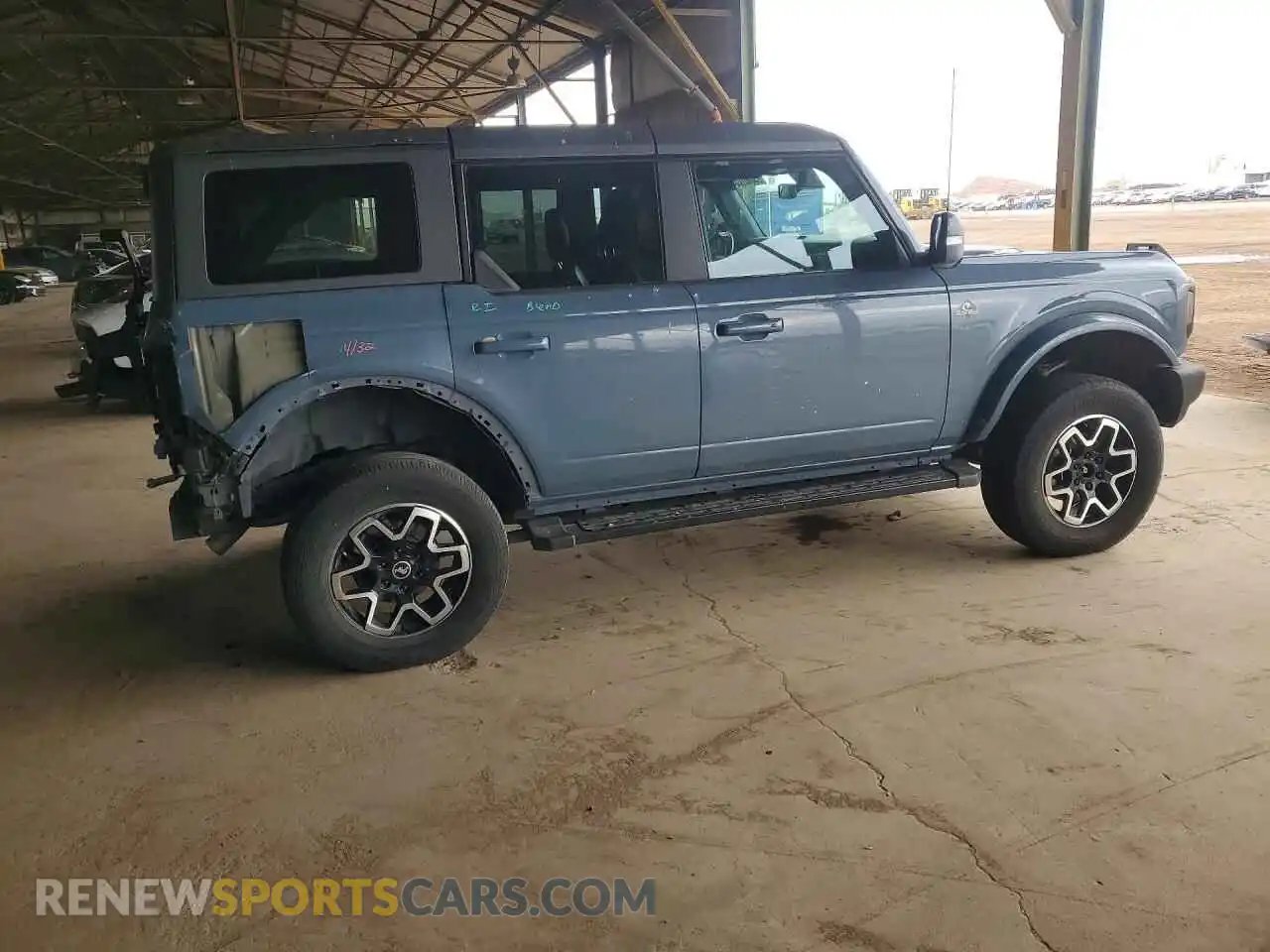 3 Photograph of a damaged car 1FMEE5DP6PLA85894 FORD BRONCO 2023