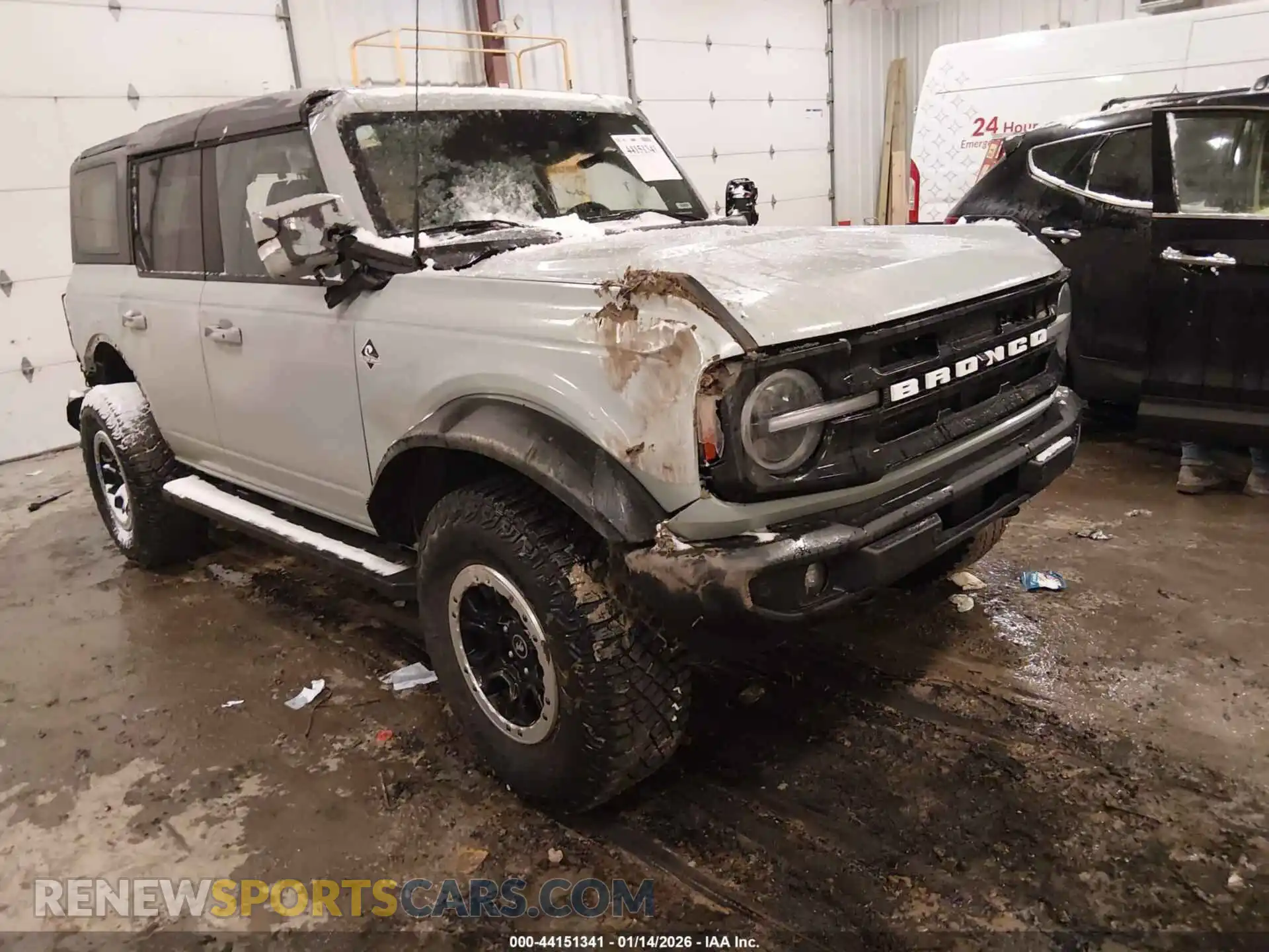 1 Photograph of a damaged car 1FMEE5DP6PLB53224 FORD BRONCO 2023