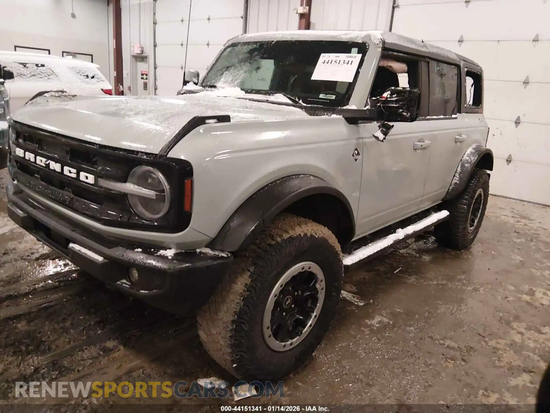 2 Photograph of a damaged car 1FMEE5DP6PLB53224 FORD BRONCO 2023