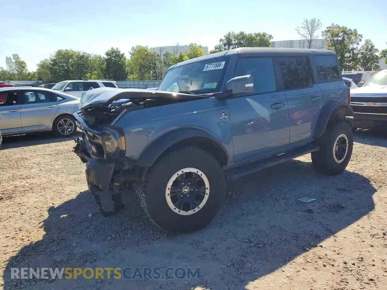 1 Photograph of a damaged car 1FMEE5DP7PLB10155 FORD BRONCO 2023