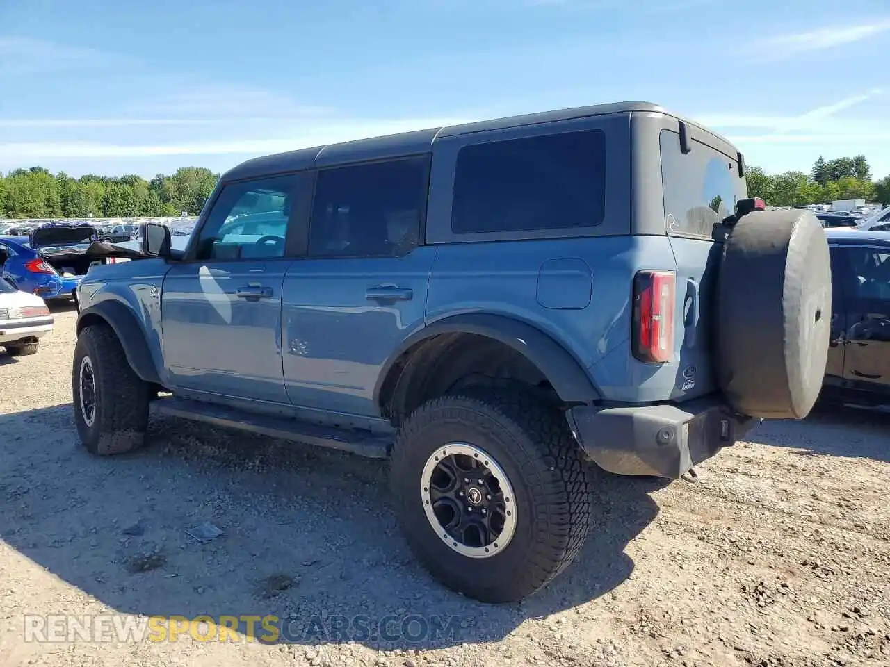 2 Photograph of a damaged car 1FMEE5DP7PLB10155 FORD BRONCO 2023