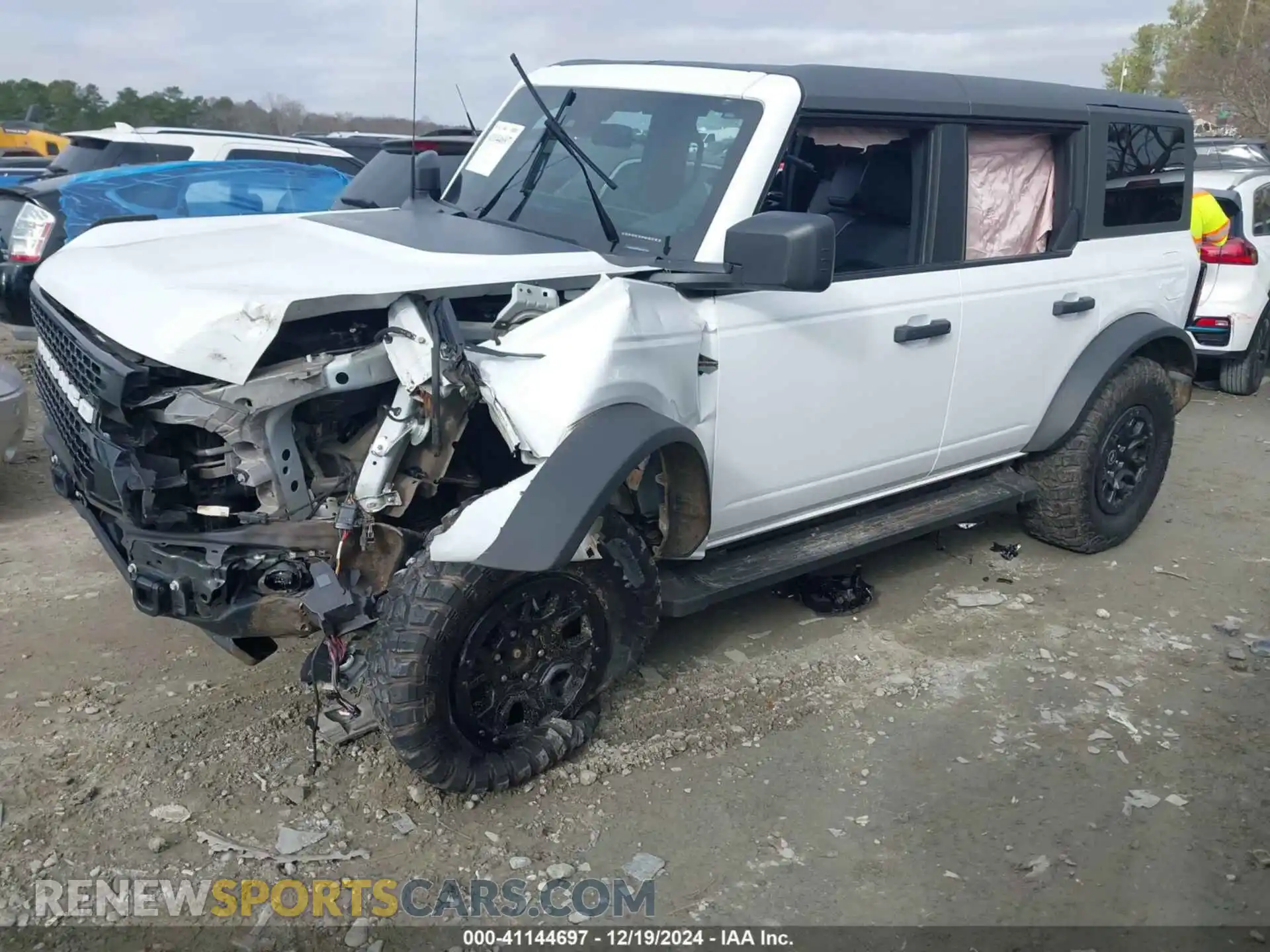 2 Photograph of a damaged car 1FMEE5DP7PLB52177 FORD BRONCO 2023