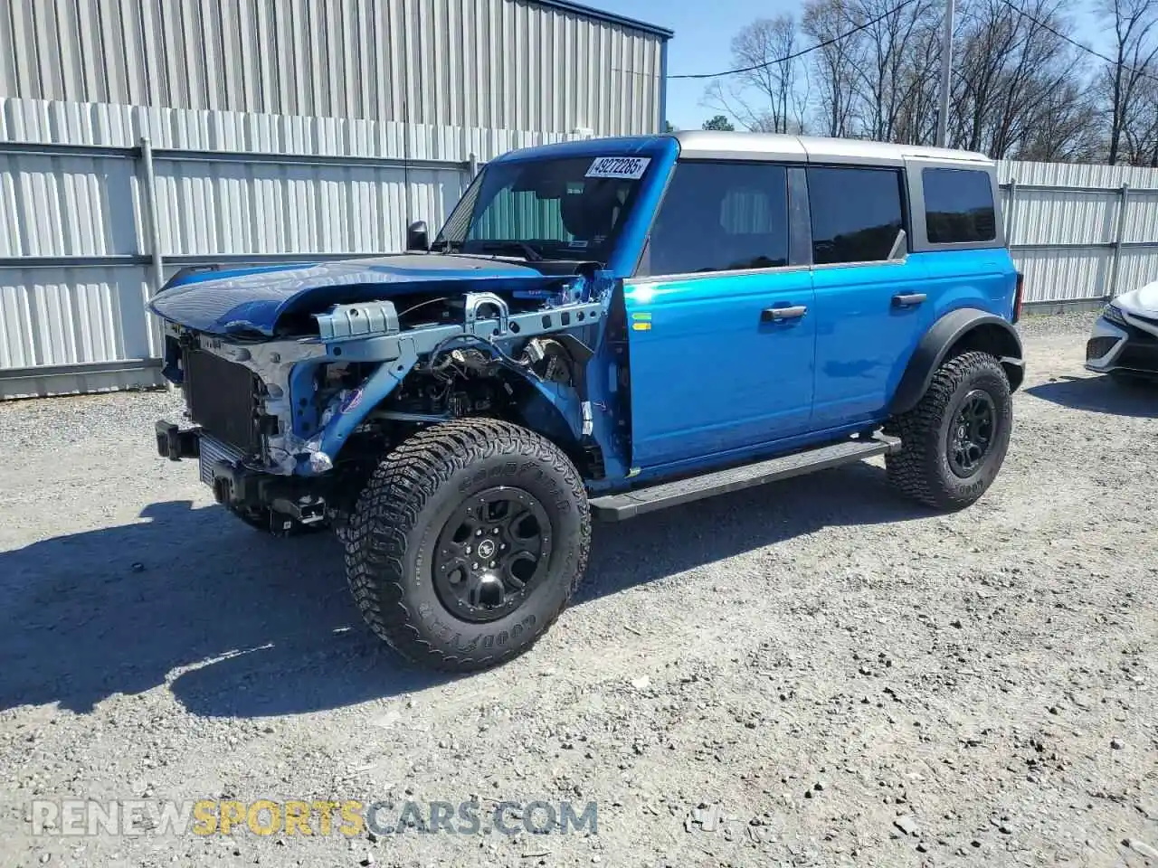 1 Photograph of a damaged car 1FMEE5DP7PLB92288 FORD BRONCO 2023