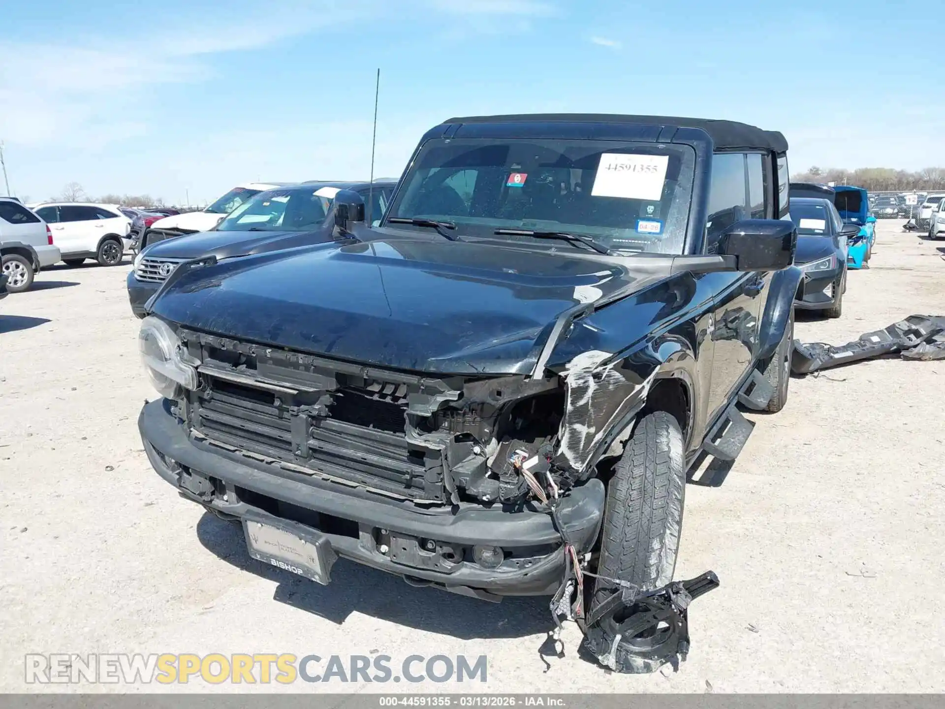 2 Photograph of a damaged car 1FMEE5DP8PLB35551 FORD BRONCO 2023