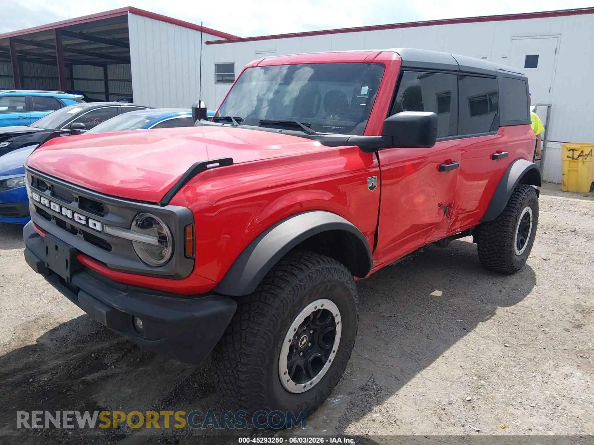 2 Photograph of a damaged car 1FMEE5DP9PLB64962 FORD BRONCO 2023