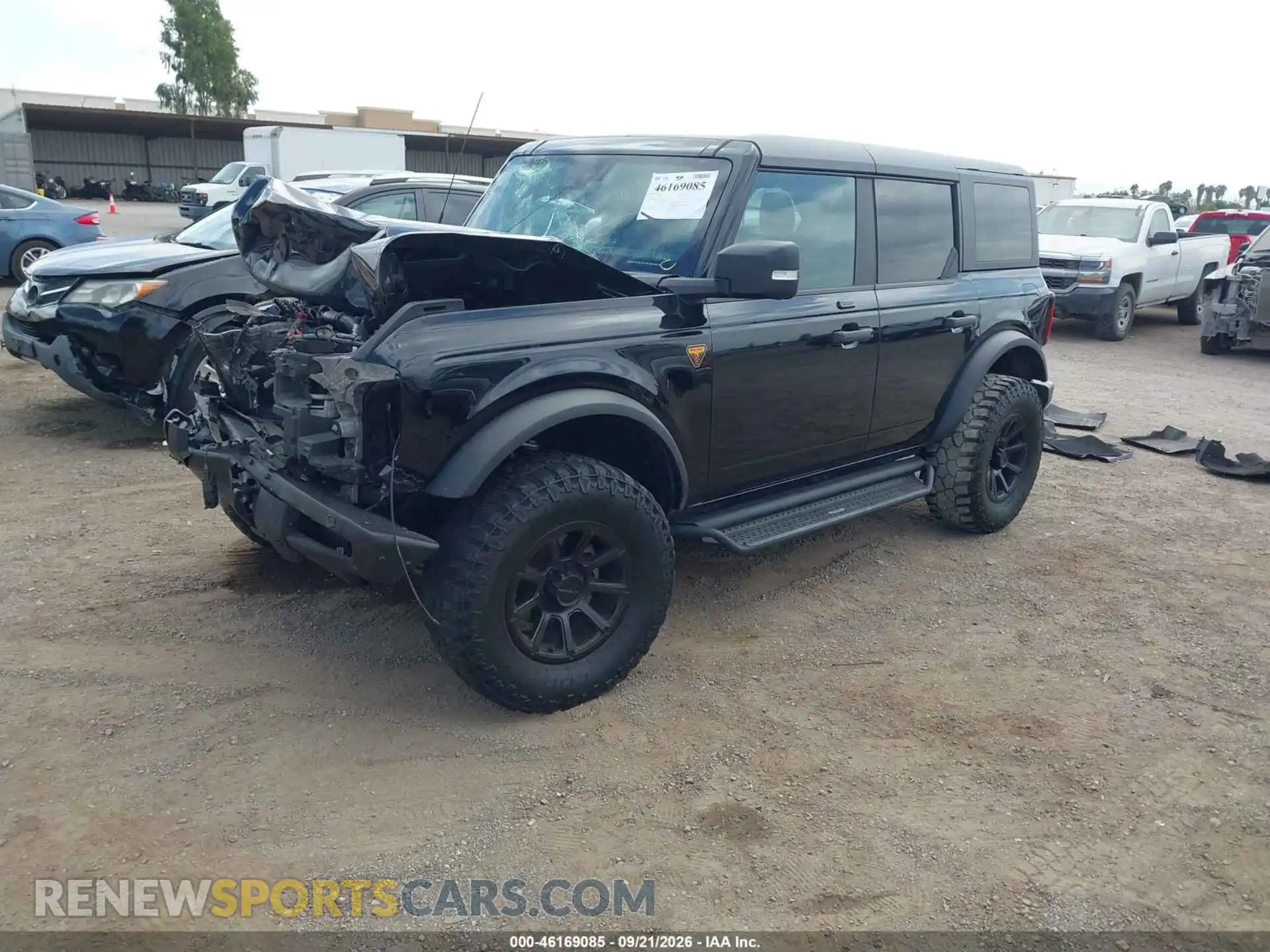 2 Фотография поврежденного автомобиля 1FMEE5DPXPLA88507 FORD BRONCO 2023