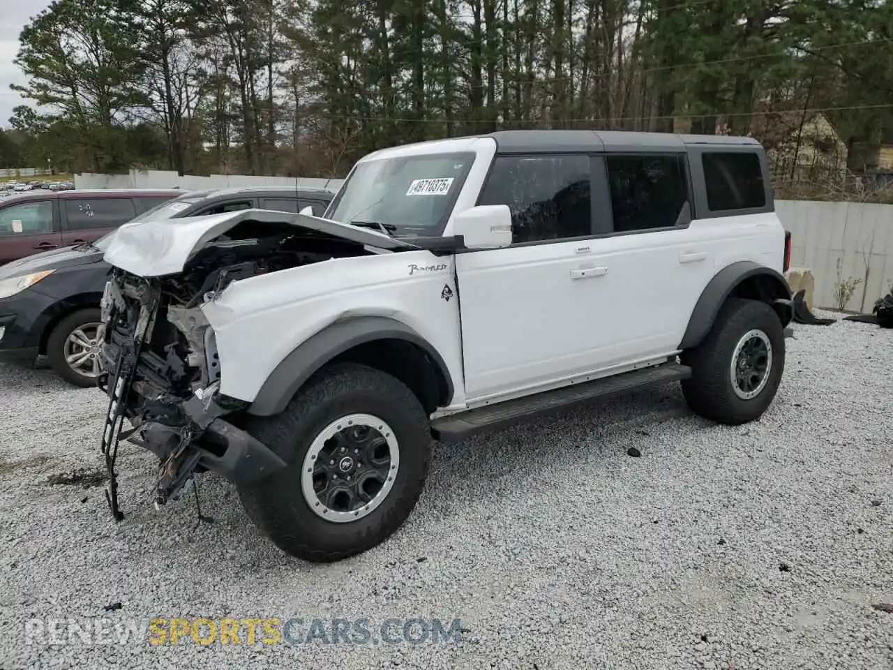 1 Photograph of a damaged car 1FMEE5DPXPLB37267 FORD BRONCO 2023