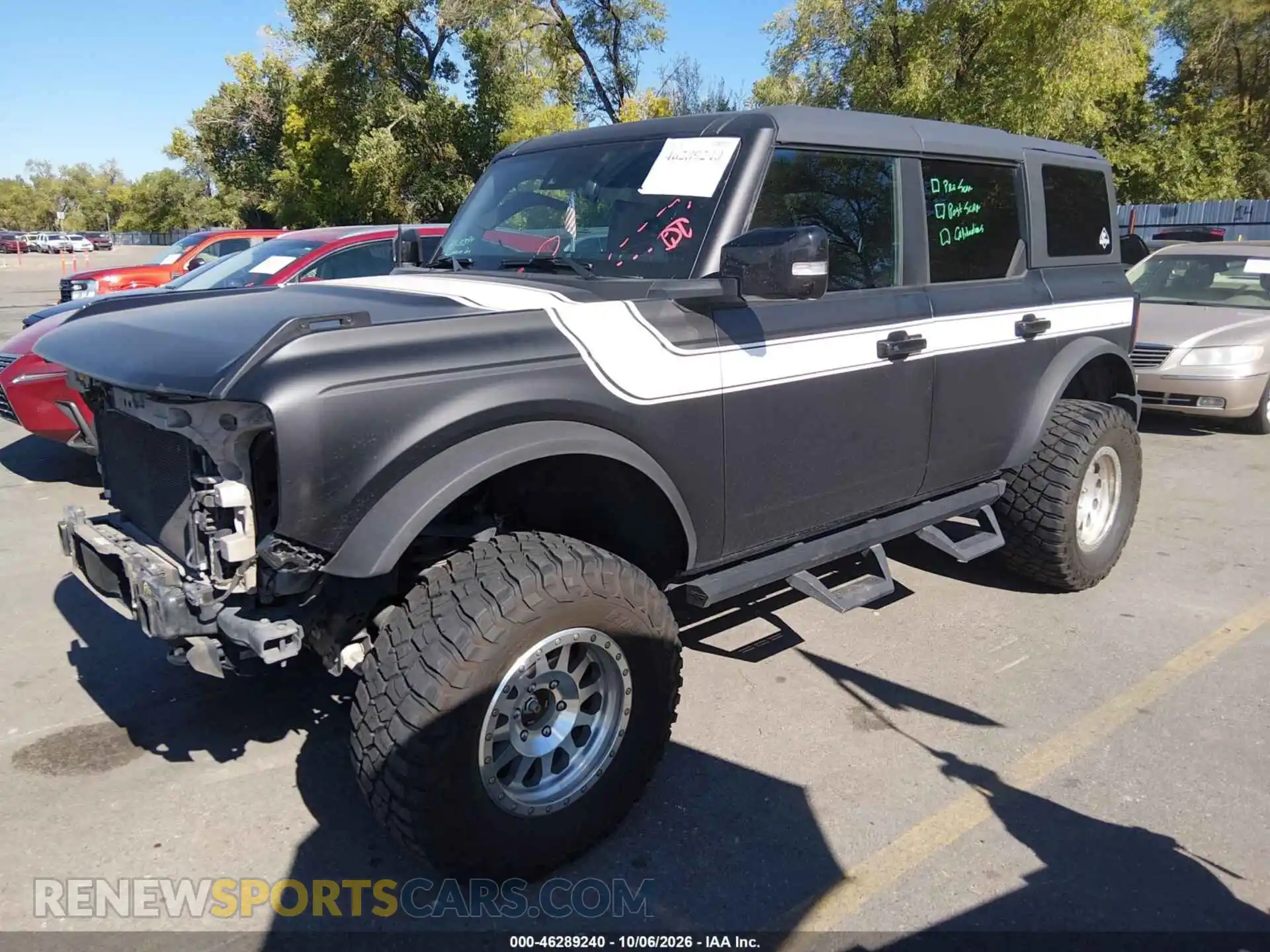 2 fotografías del automóvil dañado 1FMEE5DPXPLB93094 FORD BRONCO 2023