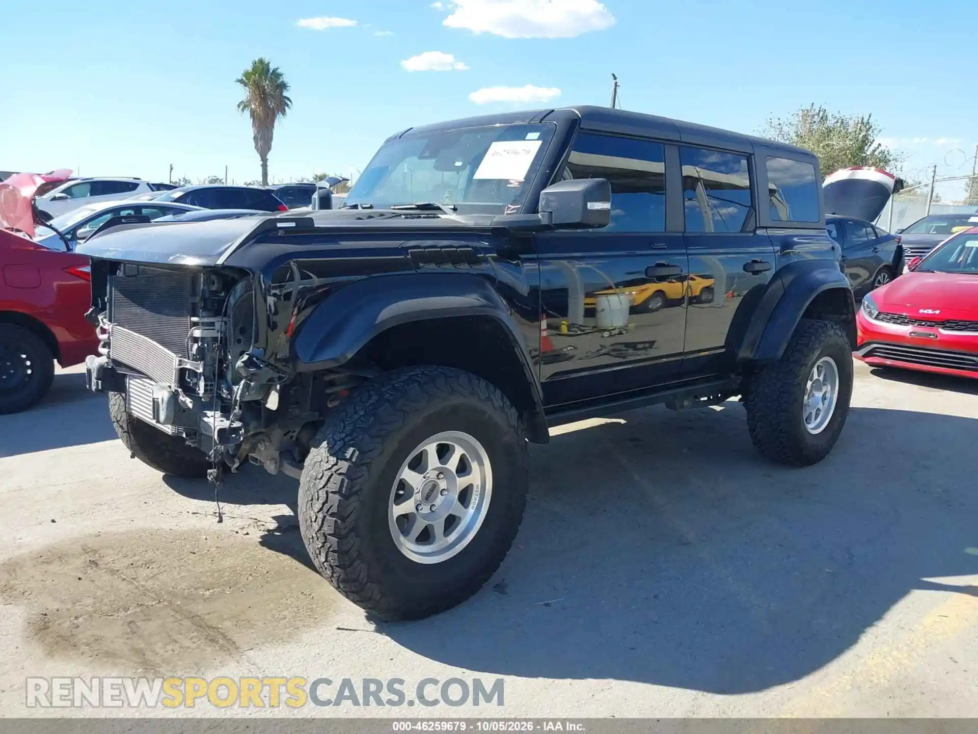 2 fotografías del automóvil dañado 1FMEE5JR4PLB12385 FORD BRONCO 2023