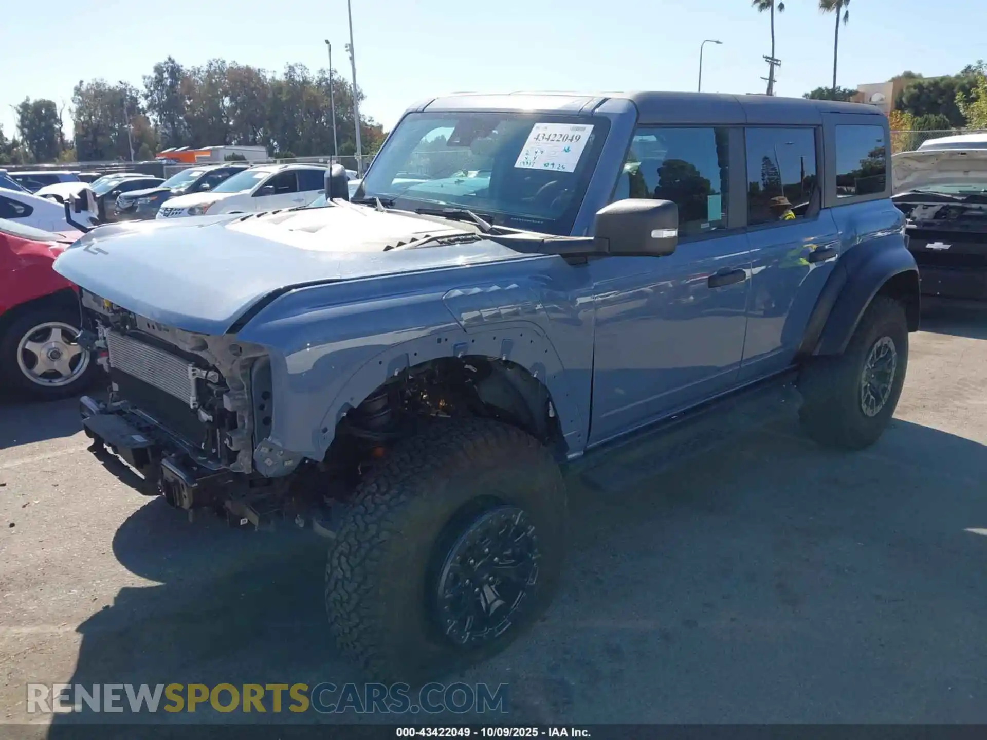 2 Photograph of a damaged car 1FMEE5JR4PLB78290 FORD BRONCO 2023