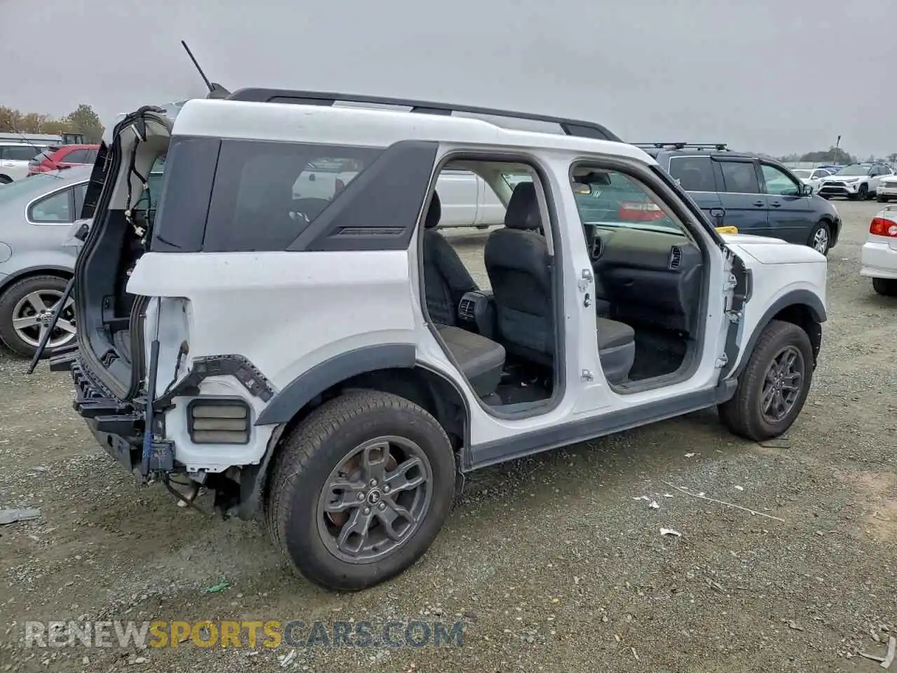 3 Photograph of a damaged car 3FMCR9B60PRD50551 FORD BRONCO 2023
