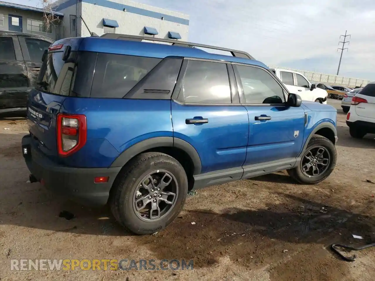 3 Photograph of a damaged car 3FMCR9B61PRD11225 FORD BRONCO 2023