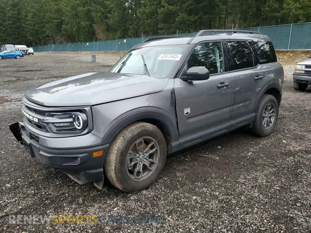 1 Photograph of a damaged car 3FMCR9B61PRD46086 FORD BRONCO 2023