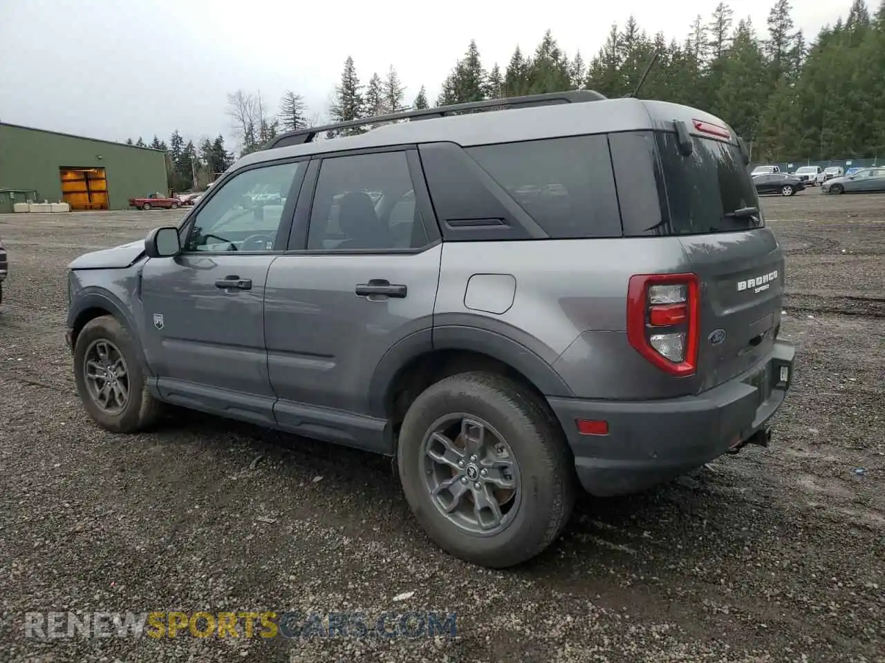 2 Photograph of a damaged car 3FMCR9B61PRD46086 FORD BRONCO 2023