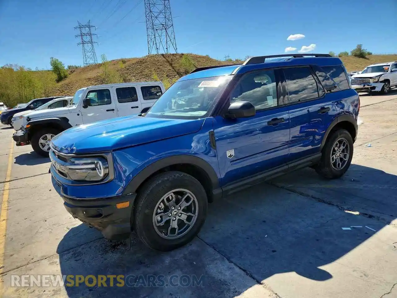 1 Photograph of a damaged car 3FMCR9B62PRD48087 FORD BRONCO 2023