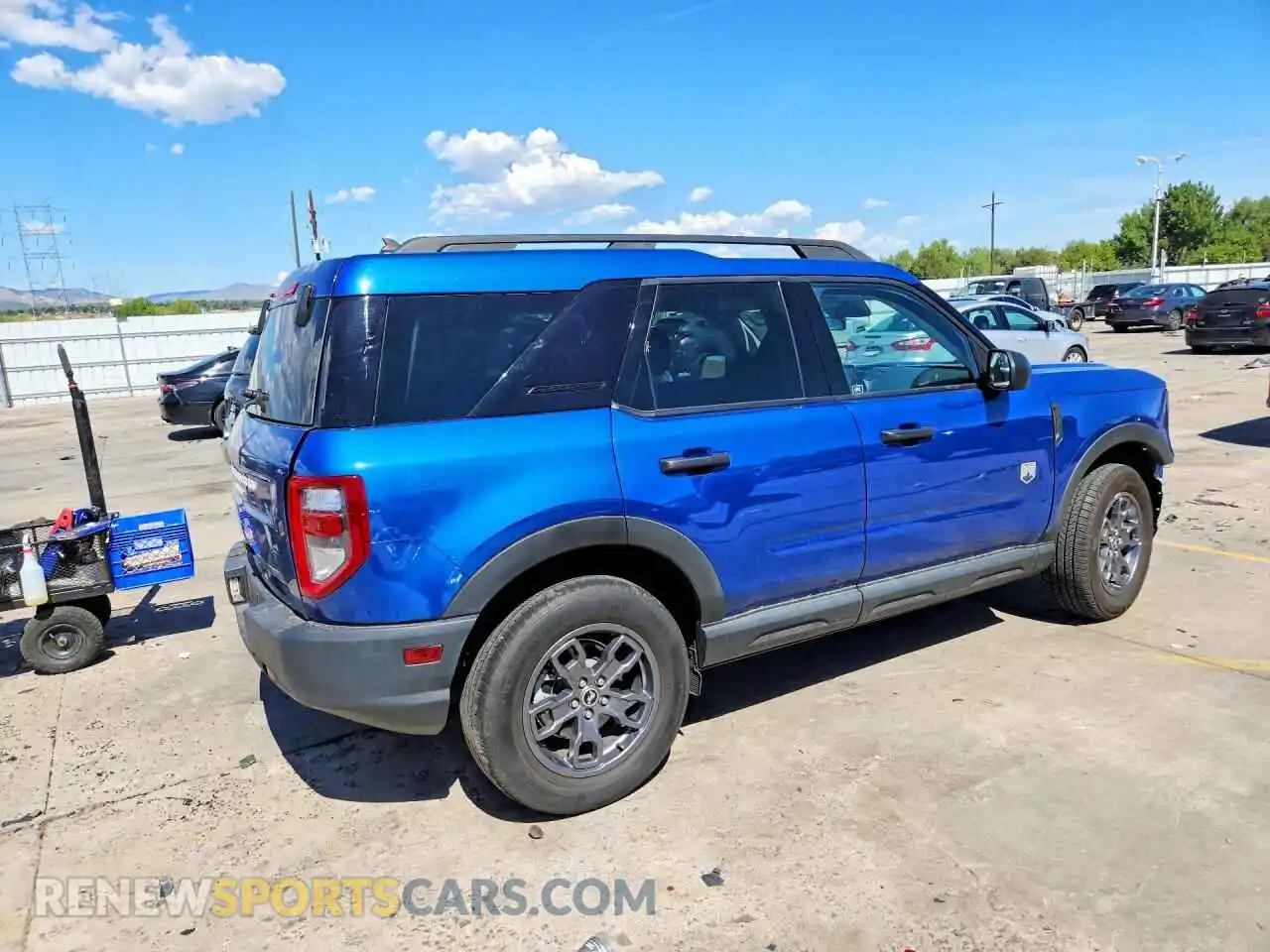 3 Photograph of a damaged car 3FMCR9B62PRD48087 FORD BRONCO 2023