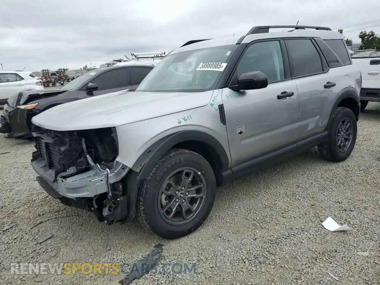 1 Photograph of a damaged car 3FMCR9B62PRD82594 FORD BRONCO 2023